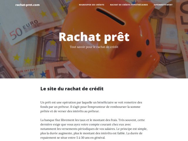 Tout comprendre sur le rachat de crédit