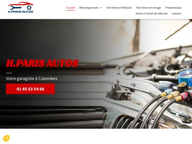 Gonflage de pneus à Colombes