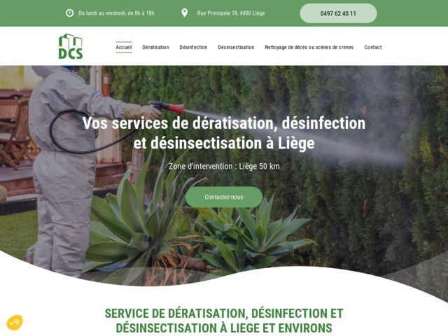 Dératisation à Liège