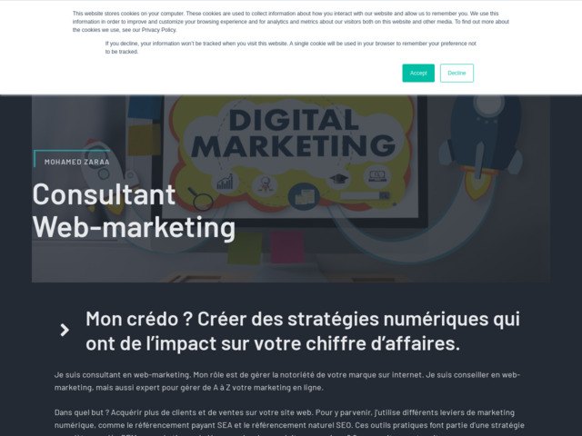 Consultant Google Ads expert certifié Mohamed Zaraa