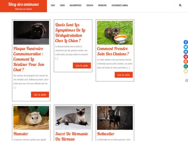 Euronimo : blog sur les animaux