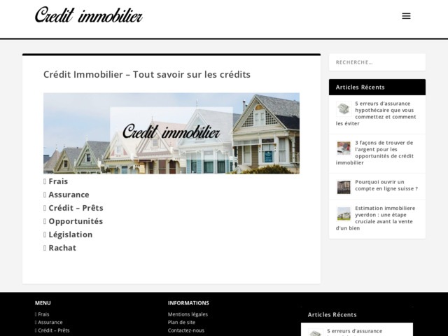 Guide du crédit immobilier