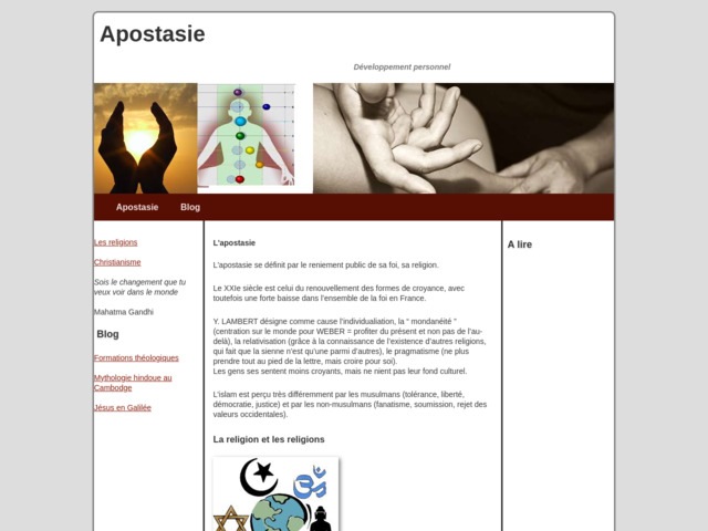 L'apostasie