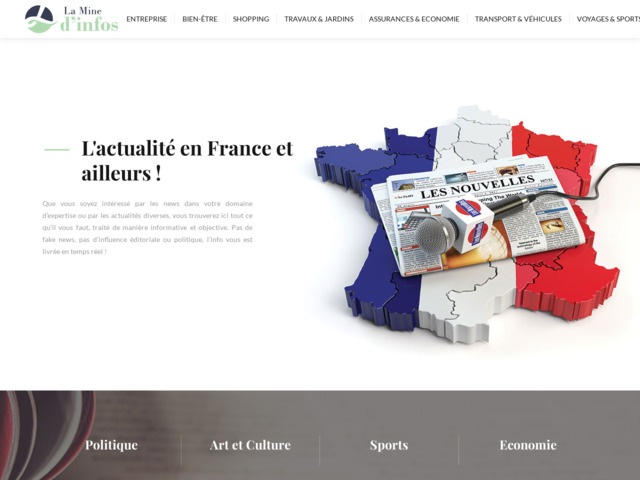 Suivez toute l'actualité française et internationale !