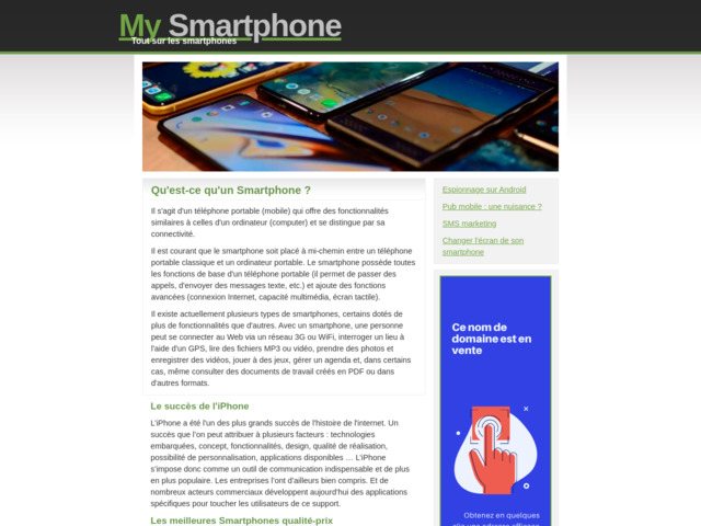 Tout sur le smartphone