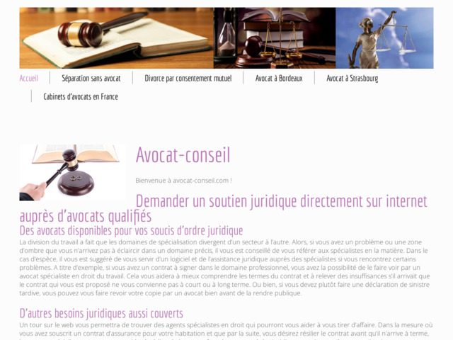 Les conseils d'un avocat