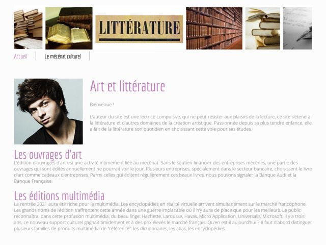 Infos litterature