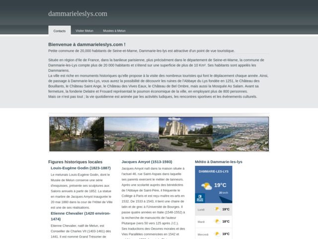 Présentation de dammarie-les-lys
