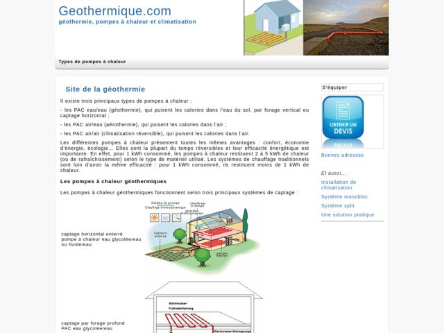 Geothermique
