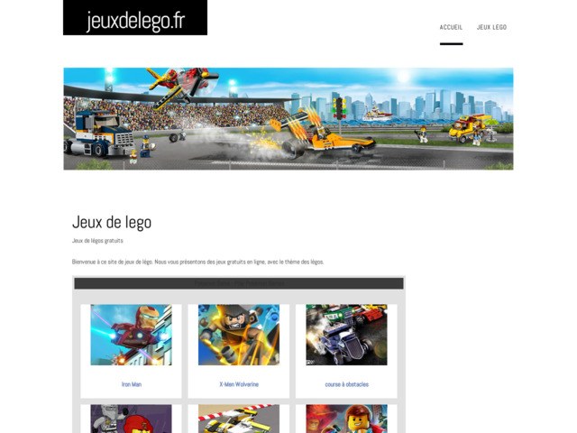 Jouer au lego sur internet