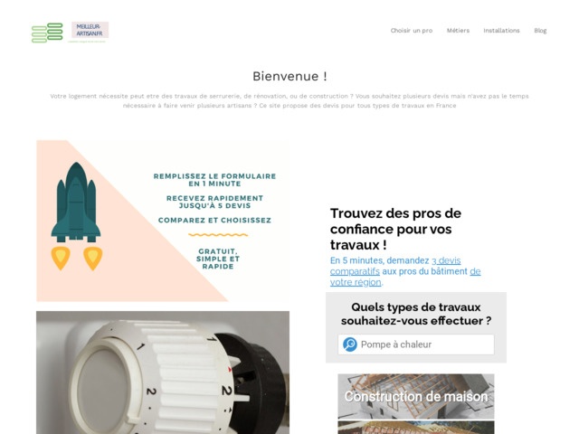 Trouver un artisan