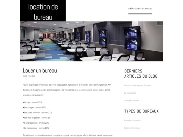 Tout sur la location de bureaux