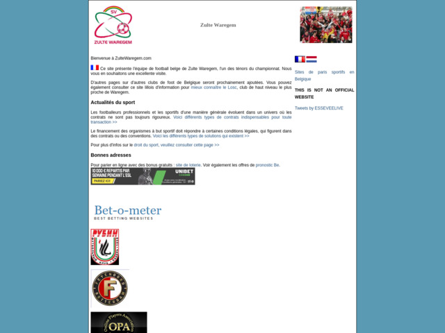 Equipe de football de Zulte Waregem