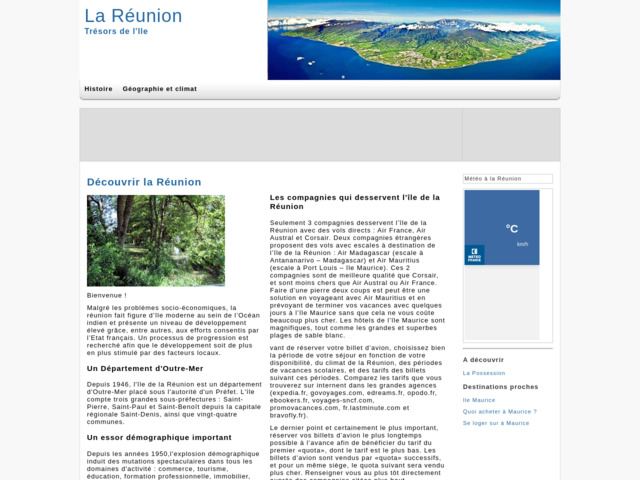 A la découverte de La Réunion