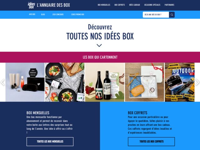 Idées box