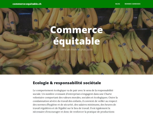 Guide du commerce équitable