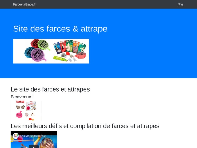 Farce et attrappe