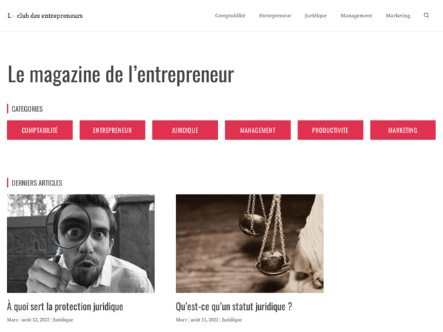 Le club des entrepreneurs