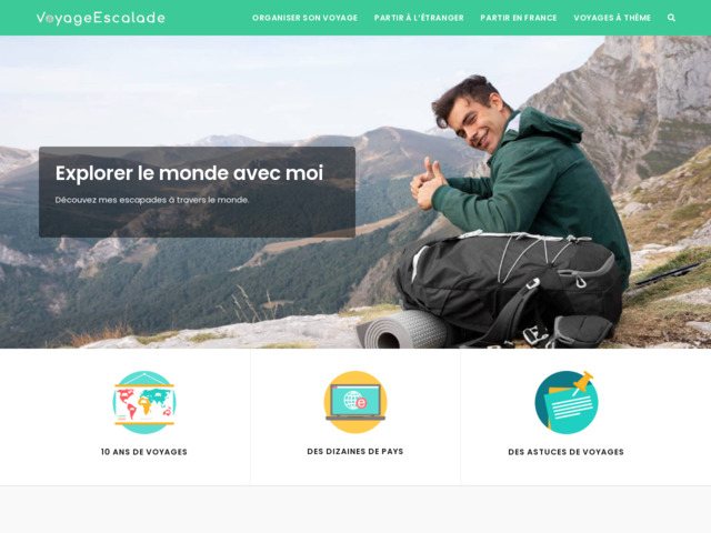 Voyage escalade