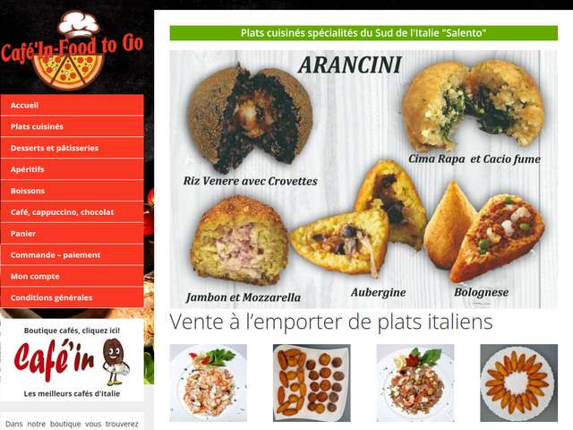 Food to go, cuisine italienne en take away à Chêne-Bourg