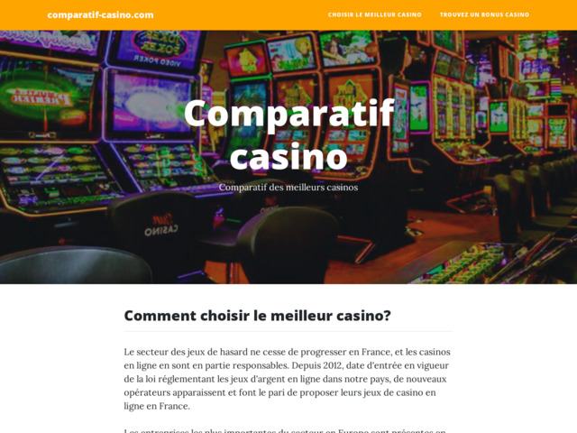 Guide des meilleurs casinos