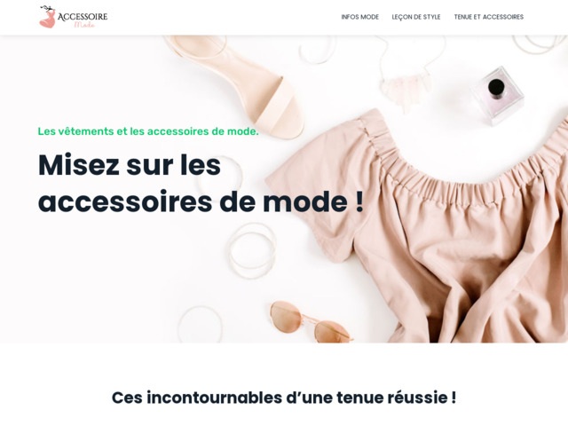 Tendances et accessoires de mode, conseils et inspirations !