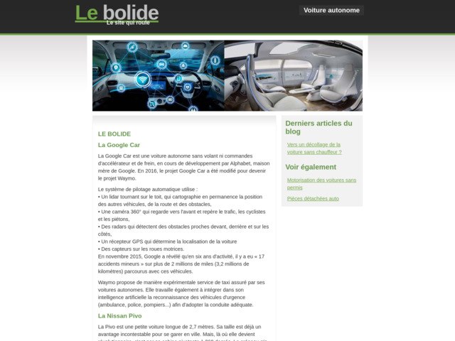 Guide auto