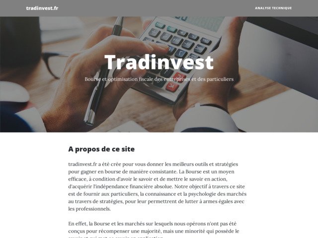 Le monde de la bourse
