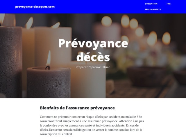 Tout savoir sur la prévoyance décès