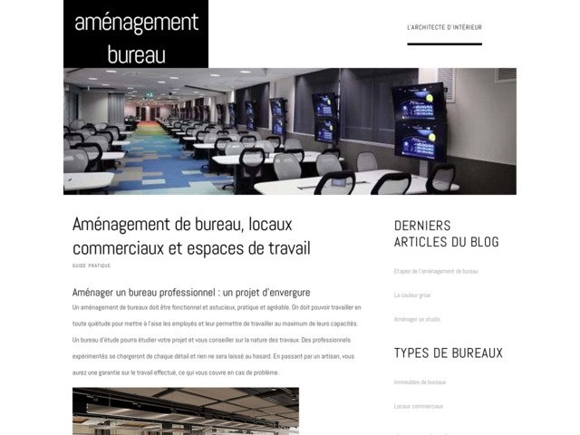 Guide de l'amenagement de bureaux