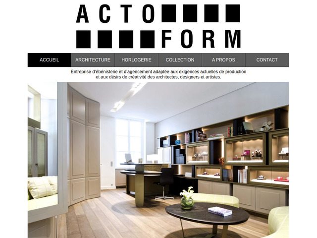 Mise en place d’agencements en menuiserie