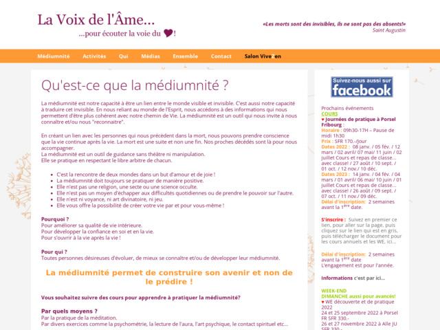 Médiumnité et guérison de l’âme: stages privés et publics
