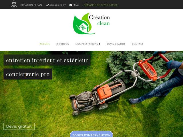 Prestations d'entretien et de nettoyage en Suisse