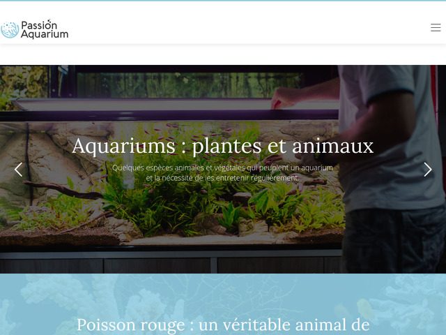 Passion aquarium, le site pour les passionnés d'aquariophilie