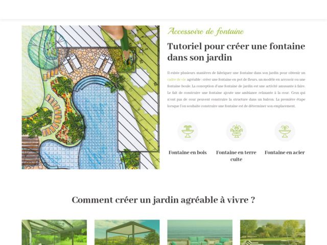 Fontaine de jardin : l'atout fraîcheur à l'extérieur !