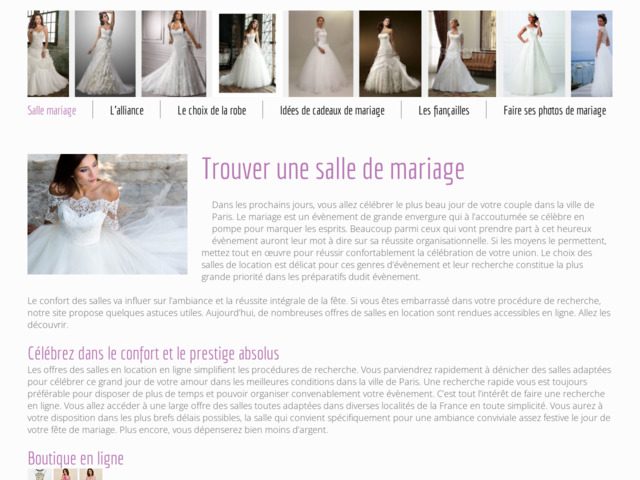 Choisir sa salle de mariage