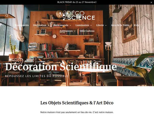 Déco science | boutique de décoration scientifique