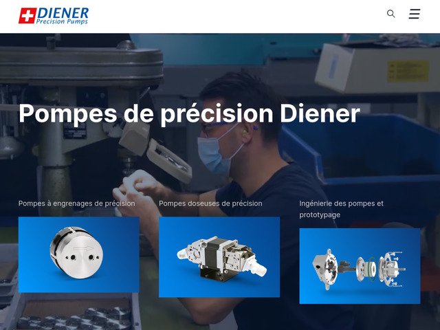 Pompes de précision diener. l'ingénierie de votre débit dpp dpp