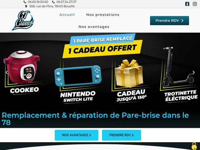 Expert du pare brise dans le 78