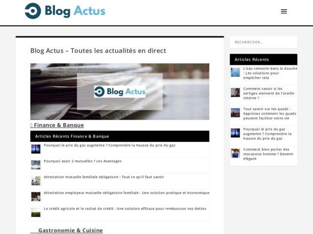 Magazine d'actu