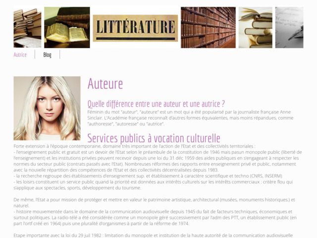 Blog de litterature
