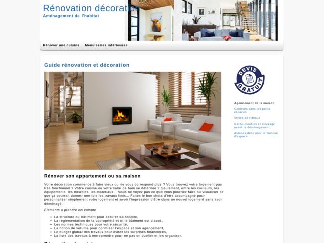 Conseils en dcoration