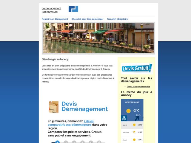 Déménager à annecy