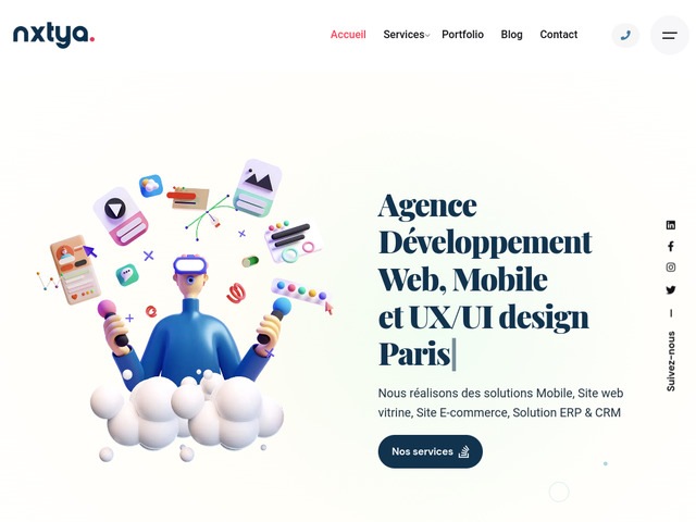 Agence dveloppement web, mobile et UXUI design Paris
