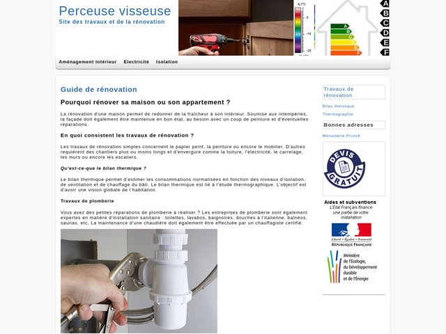 Bricoler dans son habitat