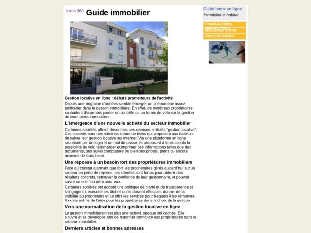 Guide de l'immo 360