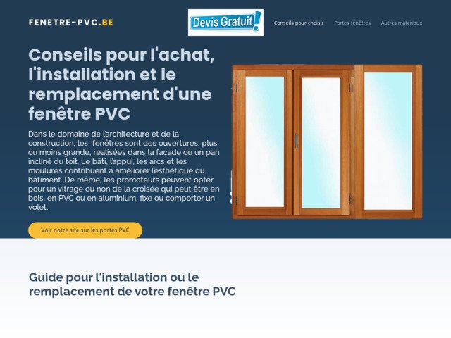 Choisir une fenêtre en PVC