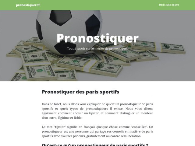 Les paris sportifs