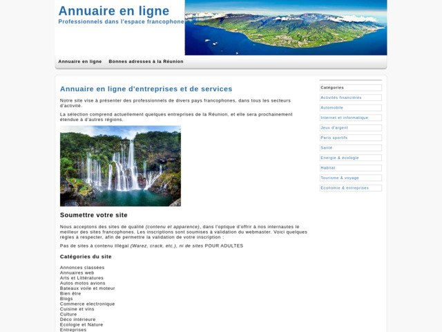 Inscrire son site sur un annuaire