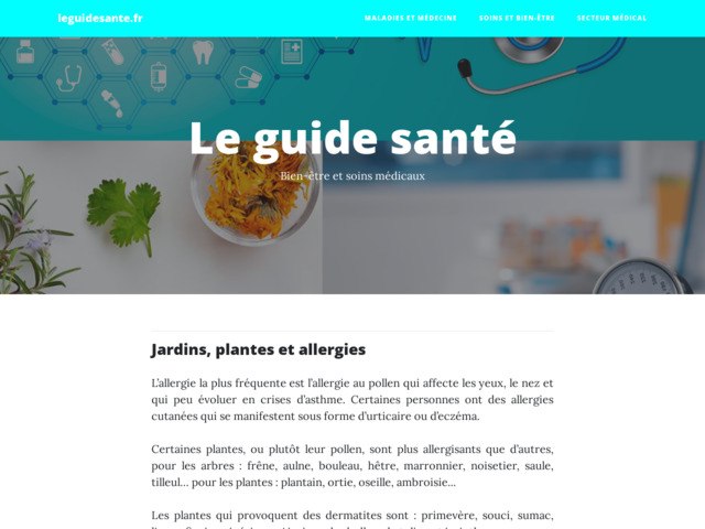 Blog sur la santé